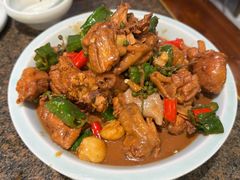 青阳生炒鸡-三道菜(明堂公园店)