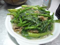 腐乳通菜炒牛肉-兴记菜馆