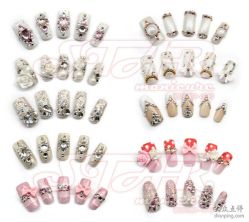 点击看大图 定制新娘甲-STAR美甲店