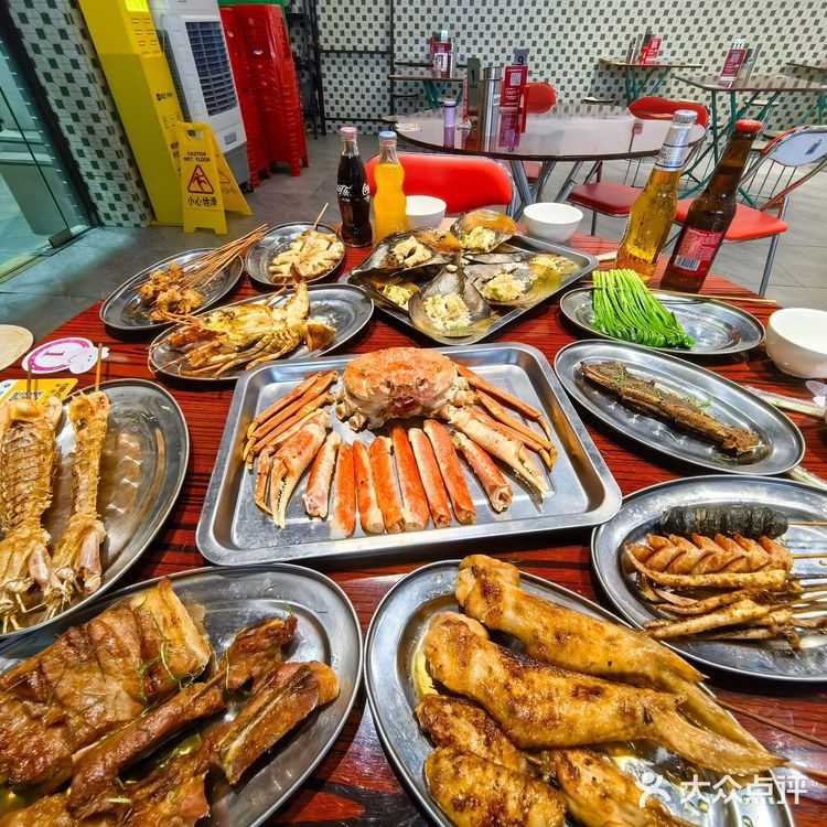 专门开车1小时来佛山！被海鲜烧烤狠狠拿捏