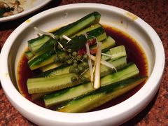 椒麻黄瓜-绿茶餐厅(蓝色港湾店)