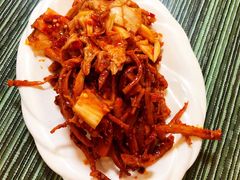 拌桔梗蕨菜拼盘-鸭绿江民族饭店(总店)