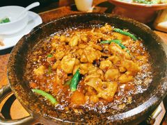 石锅沸腾牛蛙饭-绿茶餐厅(华联万柳店)