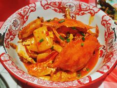 梭子蟹炒年糕-辣小鲜·南昌大排档(船山路店)