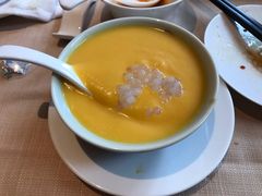 椰汁芒果西米露-希尔顿酒店-豫园中餐厅