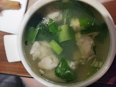 鲜嫩黄花鱼丸汤-将相和·海鲜蒸饺大连菜