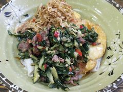 黄瓜皮炒牛肉干拌粉-刘氏三和面馆