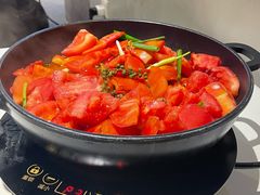 -贵州辣子鸡番茄鸡