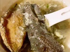 牛毛菜参鲍炖-开海·红岛海鲜虾水饺(石老人店)