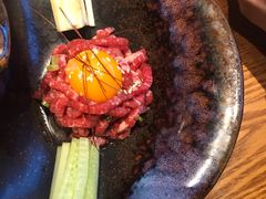 生拌牛肉-炎蔵牛舌烤肉