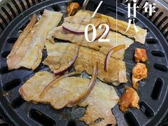 调味猪五花-九田家黑牛烤肉料理(太奥广场店)