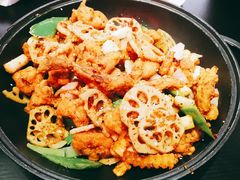 干锅牛蛙-渝蛙馆(新百店)