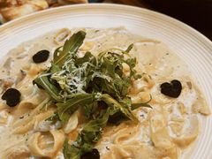黑松露奶油蘑菇宽面-沏点Trattoria意大利餐厅(新街口店)