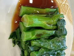 白焯蠔油芥兰-香港麦奀云吞面世家(中山二路店)