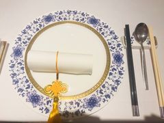 餐具摆设-Yan Ting 宴庭中餐厅(上海静安瑞吉酒店)