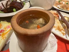 竹筒原生乌鸡汤-桂满陇·蟹黄小笼汤包(中山公园店)
