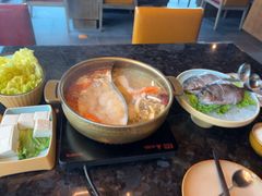 -雾山韩式烤肉·海南糟粕&椰子鸡火锅·海景餐厅(三亚绿发山海天JW万豪酒店)