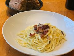 意式奶油蘑菇培根意面-君悦酒店·La Terrazza意合園·意式风味