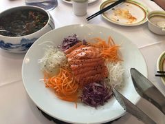 三文鱼-开海·红岛海鲜虾水饺(石老人店)