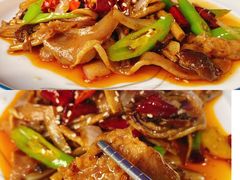 野生菌炝口味牛舌-忘忧草融合私房菜(红鼎国际店)
