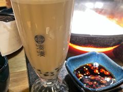 大红袍珍珠奶茶-湊湊火锅·茶憩(东城万达店)