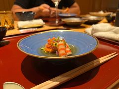 赤贝车虾土佐醋啫喱-炎橘·板前料理 Omakase