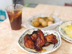 炭烧蜜汁鸡全翅-渔记茶餐厅(渔村店)