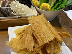 炸腐竹-古铜老院铜锅涮肉·清真(双井店)
