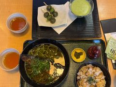 鯡鱼抹茶荞麦面-伊藤久右卫门(宇治本店)