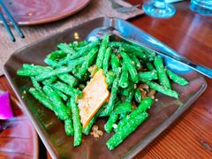 虾酱炒四季豆-花马天堂云南餐厅 Lost Heaven(外滩店)