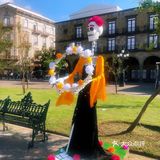 在墨西哥瓜达拉哈拉赶上一场印第安风俗的万圣节🎃