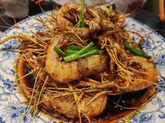 杭州老头儿油爆基尾虾-老头儿油爆虾·知味杭州(爱琴海购物中心)