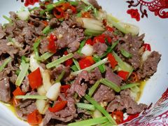 菜籽油炒衡东黄牛肉-老湘村·湖南土菜(天河维多利店)