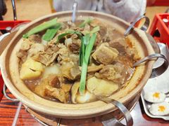 精品牛腩牛杂煲-沙胆彪炭炉牛杂煲(成都玉林店)