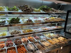 面包甜点陈列柜-非凡烧烤(历史博物馆店)