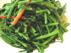 椒丝腐乳炒通心菜-新旺茶餐厅·早餐·夜宵(仙霞店)