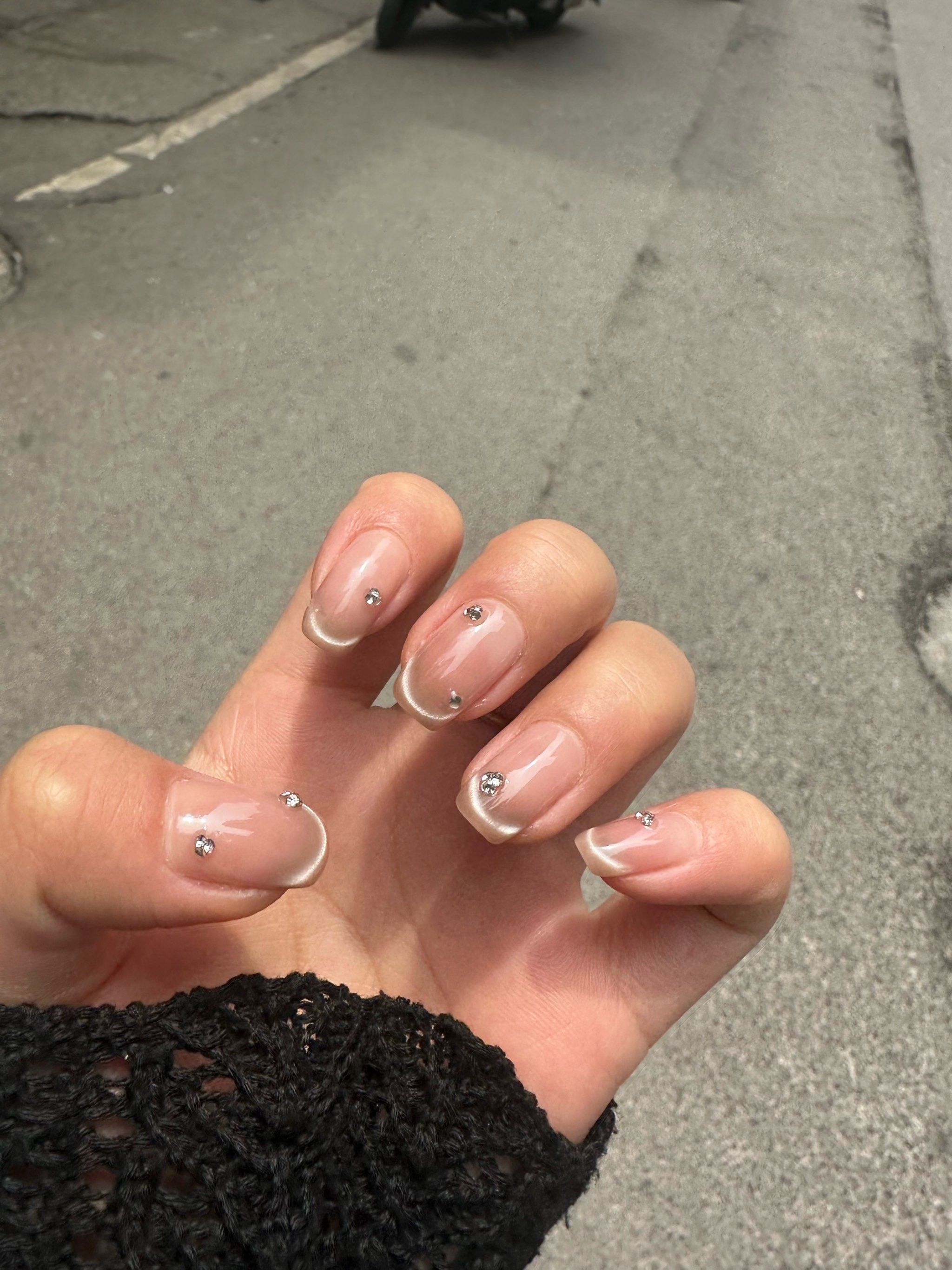 新尝试,透明感美甲get