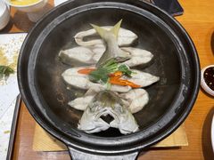 水油盐焗金鲳鱼-海铺·渔家虾水饺(皇姑店)