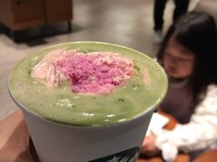 抹茶拿铁-星巴克(合肥百盛逍遥广场店)