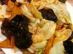 白菜木耳爆豆腐-老七饭馆(光荣道总店)