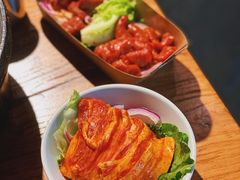 招牌湘村黑猪五花肉-么肆烤肉(汉街形象店)