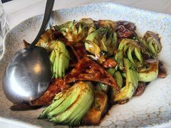 招牌猪肝炒菜梗-菲乐餐厅(三十年经营·湖滨路店)