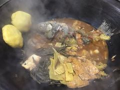 -北京龙庆四季香农家饭庄·灶台鱼·碳烤虹鳟鱼(龙庆峡店)