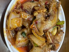 猪头肉猪耳朵双拼-三百碗宝应长鱼面(板仓街店)