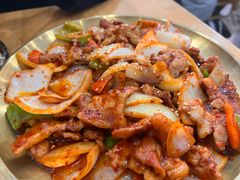辣炒五花肉-贤花饭店(城阳店)