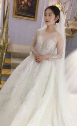 点击看大图 -觅白婚纱礼服馆