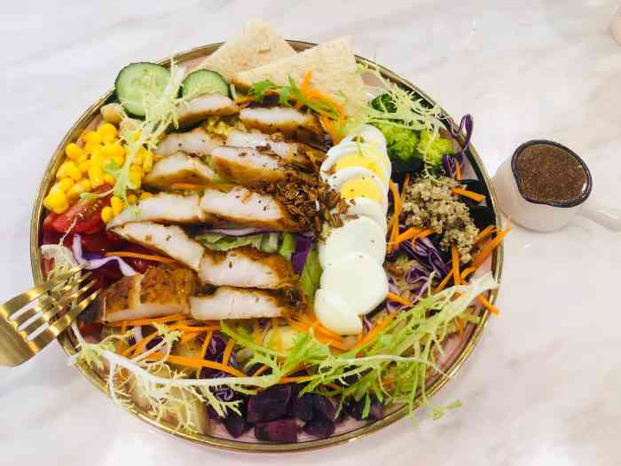 my小麦轻食沙拉-"康巴什比较有特色的一家网红小吃店,位置不.