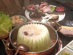 -得意咚瓜·顺德鱼生·冬瓜盅火锅