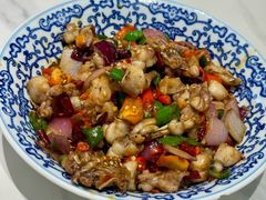 甜麻跳跳牛蛙-欧记大排档·景德菜(上海首店)