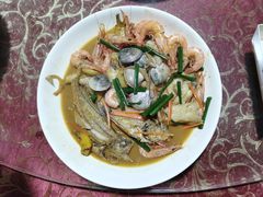 家烧海鲜拼盘-柠静私家菜(石板巷店)